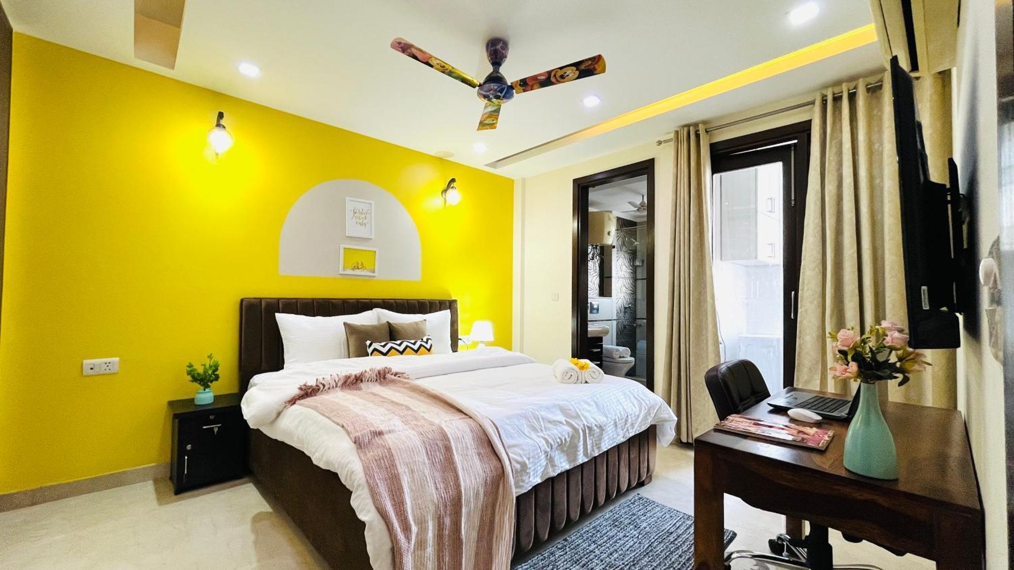 Olive Serviced Apartments - Defence Colony New Delhi Exteriör bild