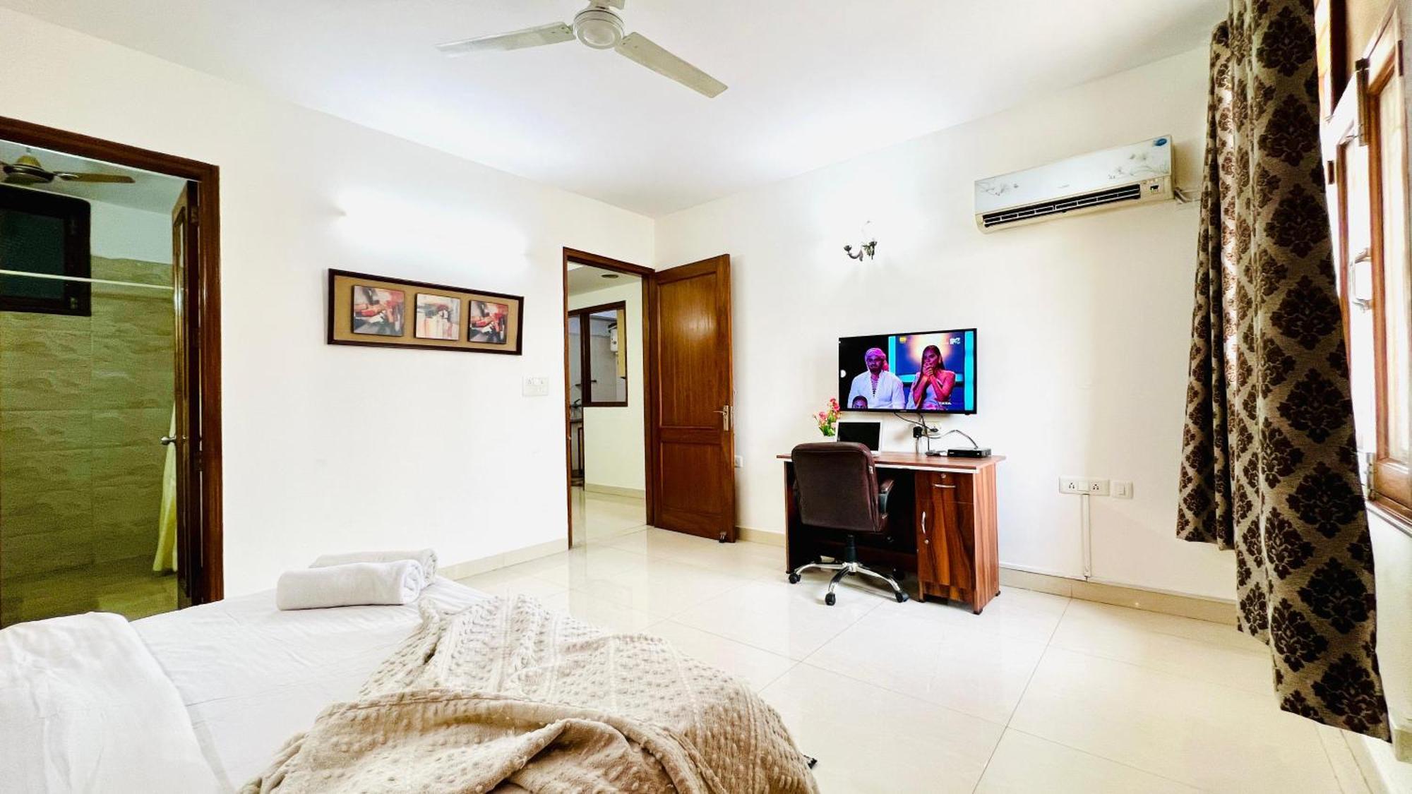 Olive Serviced Apartments - Defence Colony New Delhi Rum bild