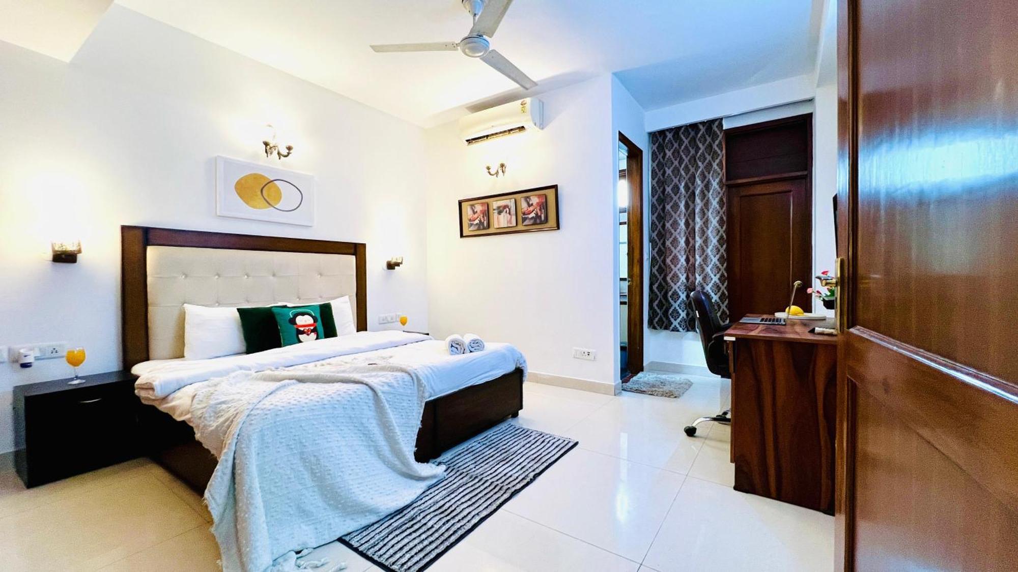 Olive Serviced Apartments - Defence Colony New Delhi Exteriör bild